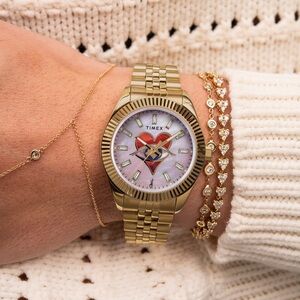 JACQUIE AICHE x timex love & time know no limits